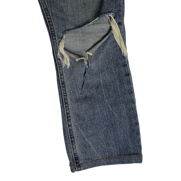 Abercrombie & Fitch Women’s Ultra High Rise 90s Straight Denim Jean Sze 25 Short - Picture 6 of 8